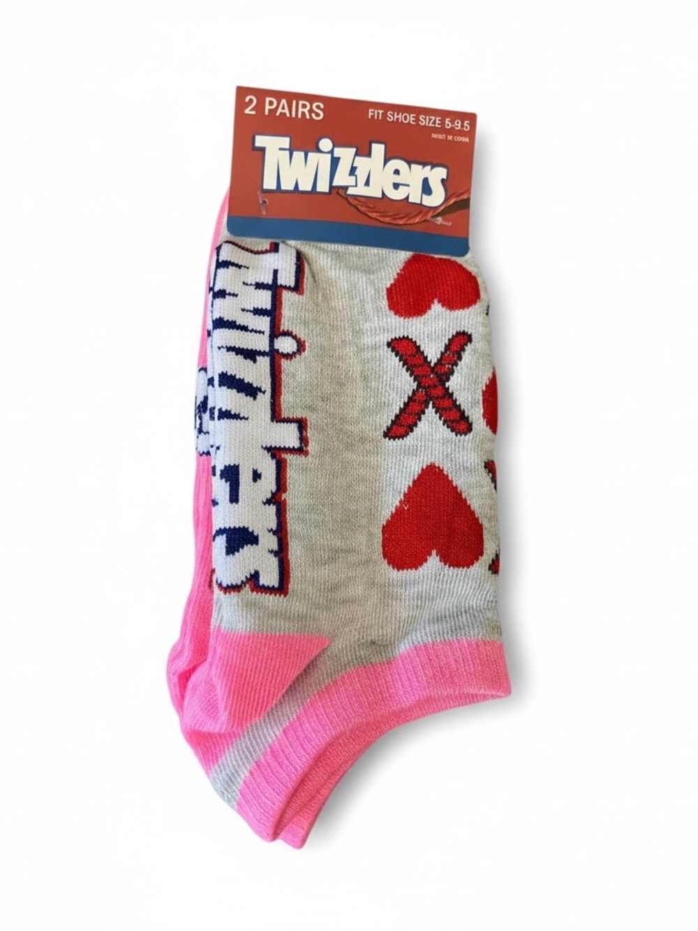 🧵🧶Women’s “Twizzlers” Socks - 2 Pairs ((NWT))🧵🧶